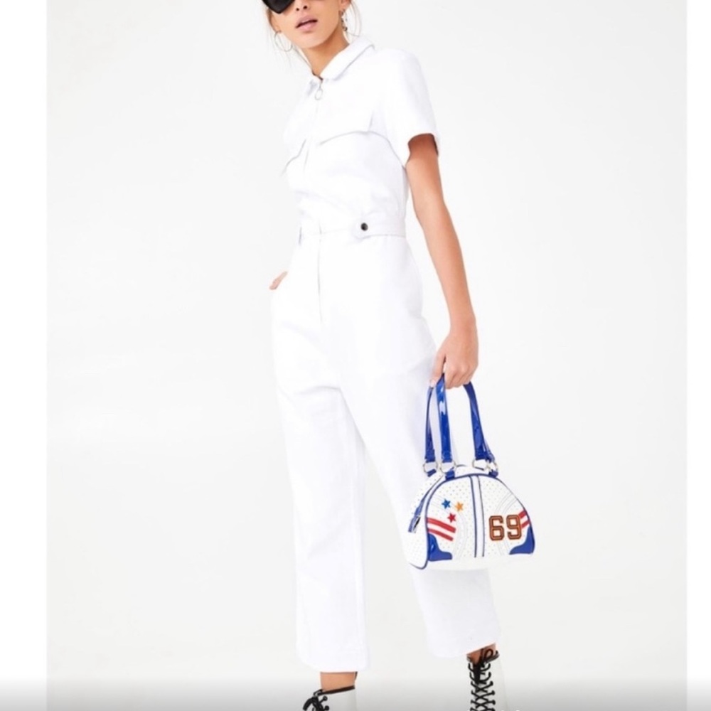 Valfre White “Have an Adult Day” Jumpsuit - Picture 4 of 4